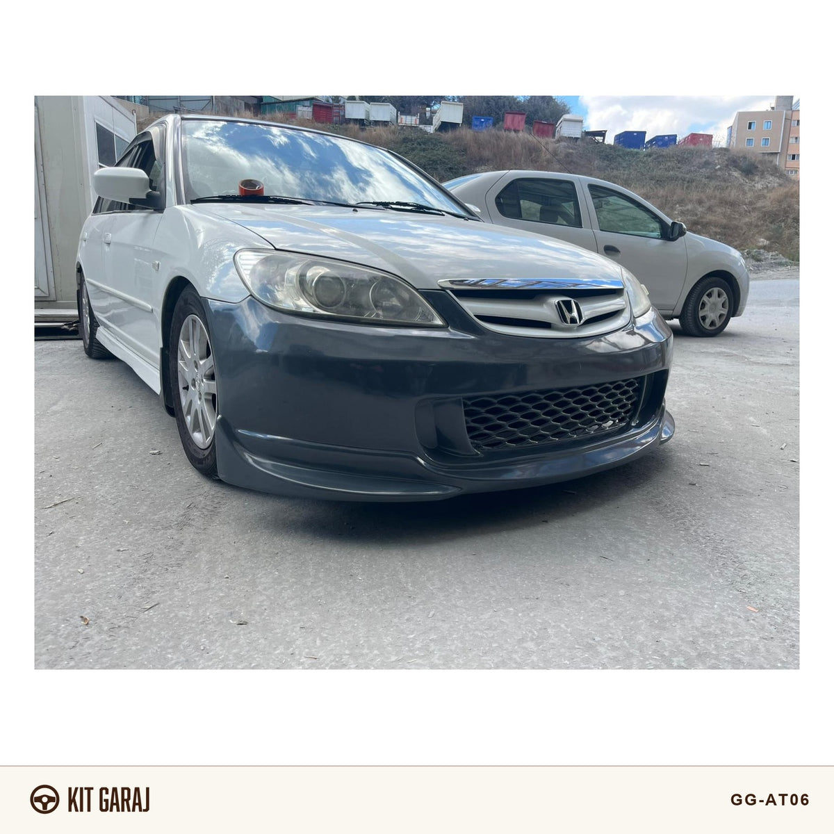 Honda Civic 2001-2006 Ön Tampon Plastik Boyasız