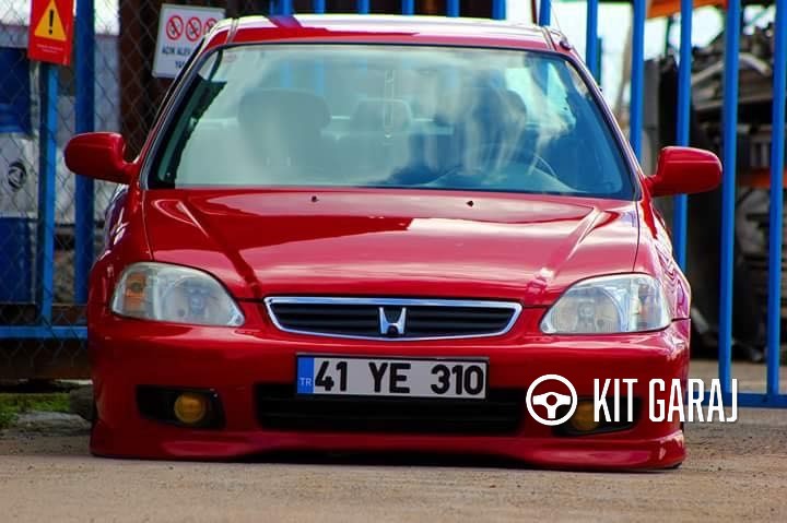 Honda Civic 99-01 Makyajlı Typer Ön Ek (Plastik) No:5
