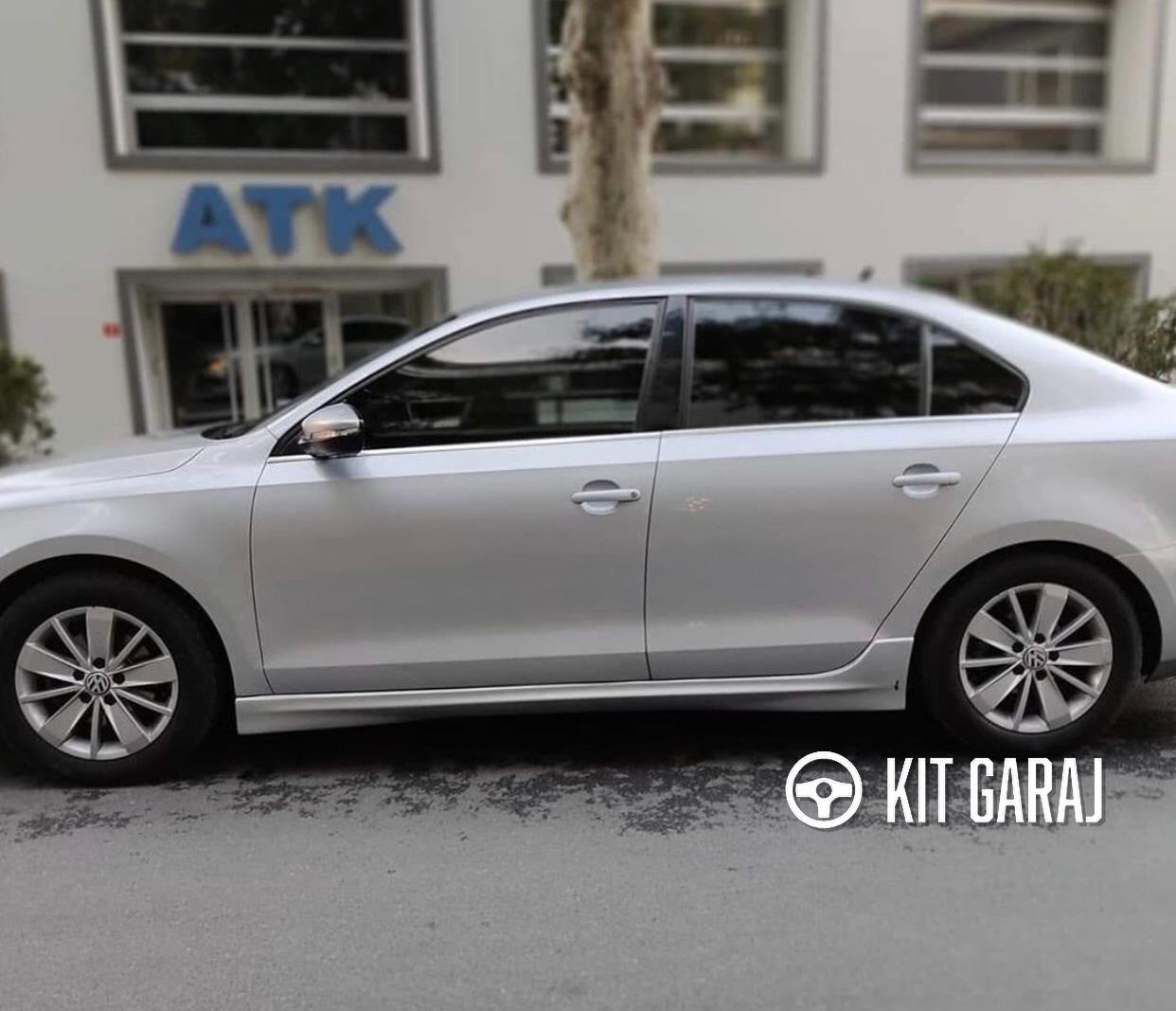 Volkswagen Jetta Yan Marşpiyel (Çift) (Plastik)