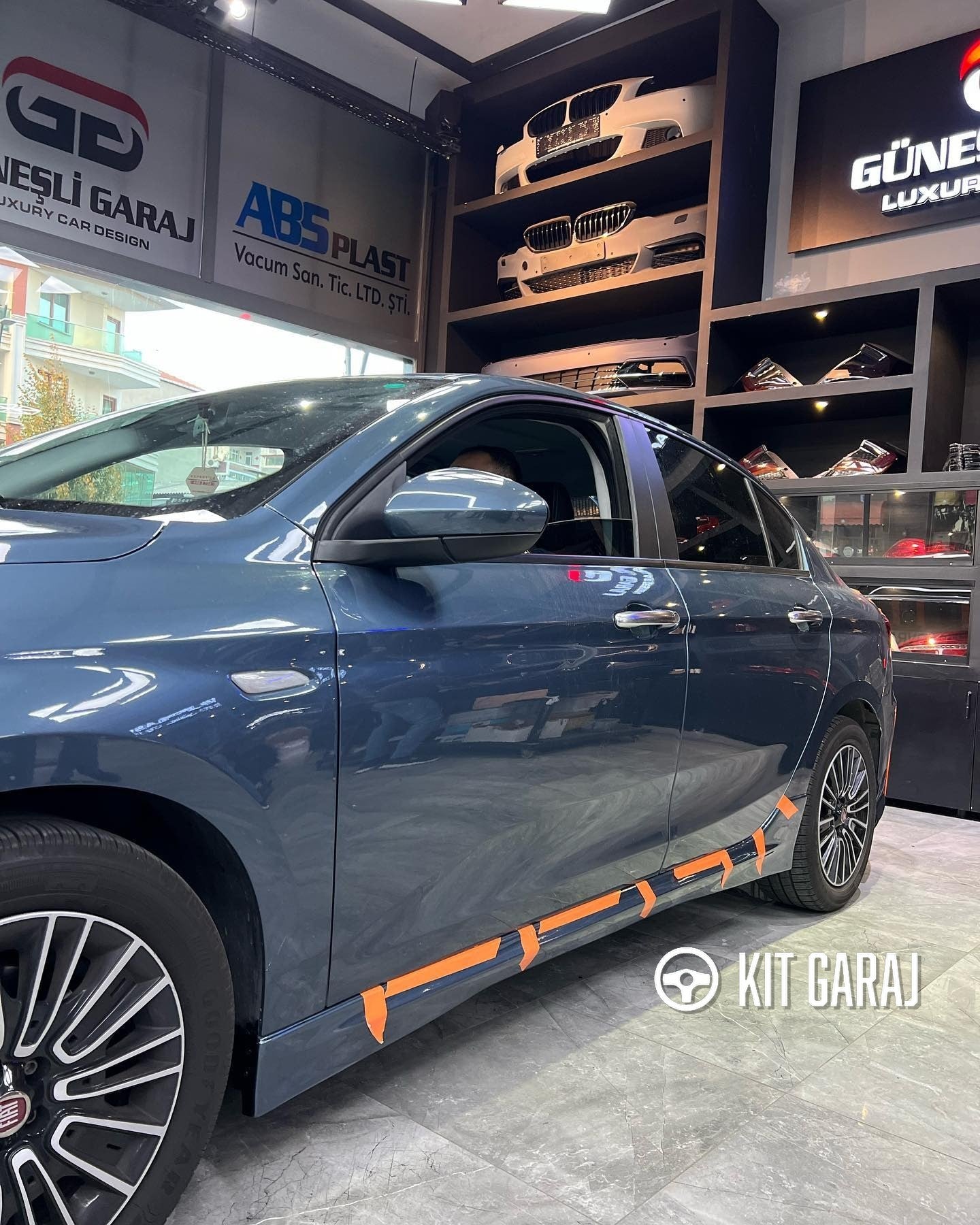 Fiat Egea Yan Marşiyel (Çift) (Plastik)