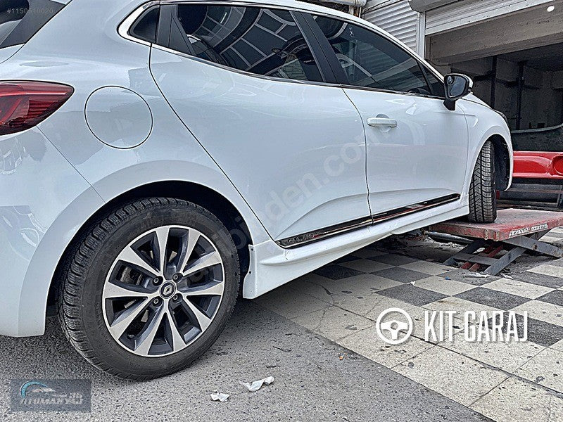 Renault Clio 5 Yan Marşpiyel (Çift) (Plastik)