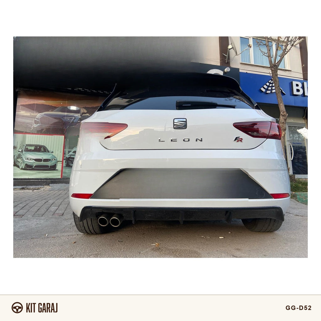 Seat Leon Mk3 2017-2020 FR Piano Black Difüzör (Plastik) Boyalı