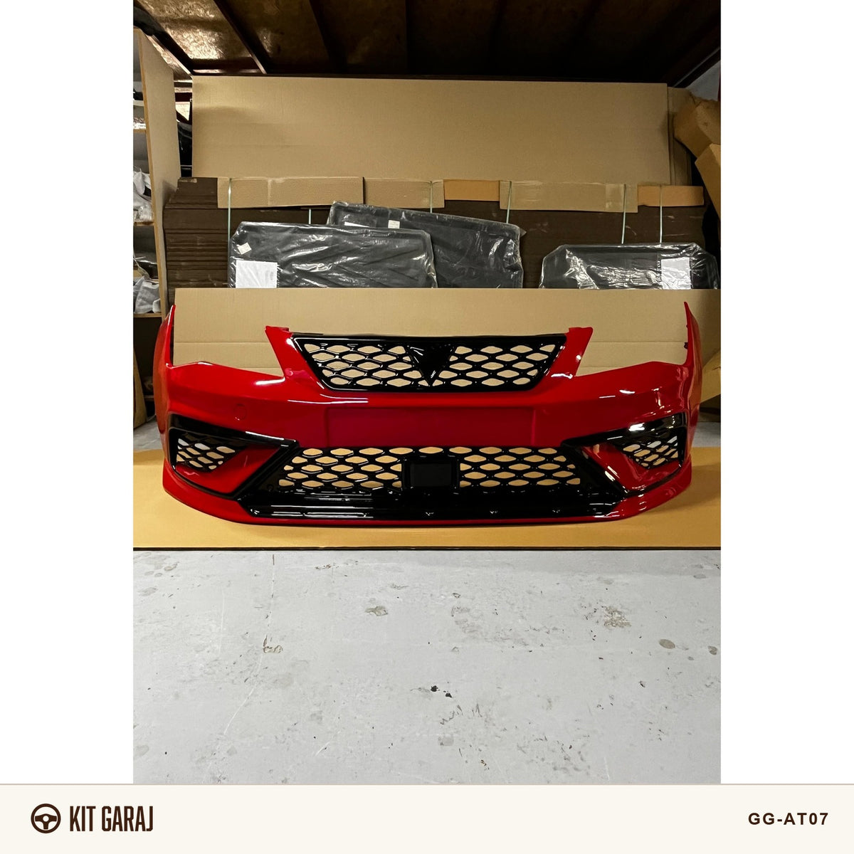 Seat Leon Mk3 2012-2020 Cupra Ön Tampon (Plastik) Boyasız