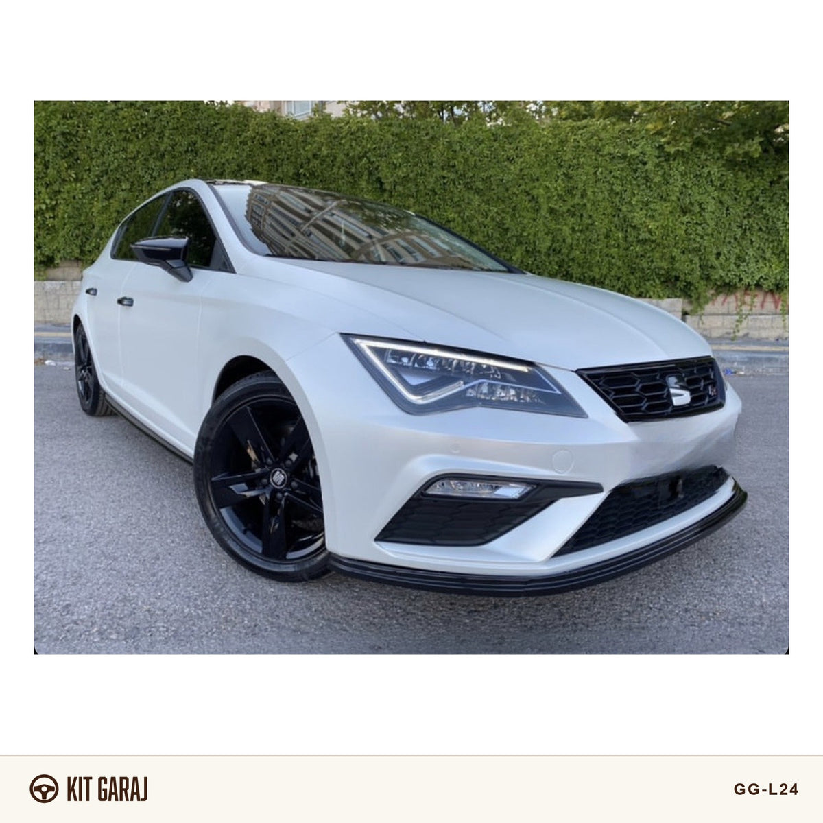 Seat Leon Mk3 2013-2020 Rieger FR Ön Lip (Plastik) Boyasız