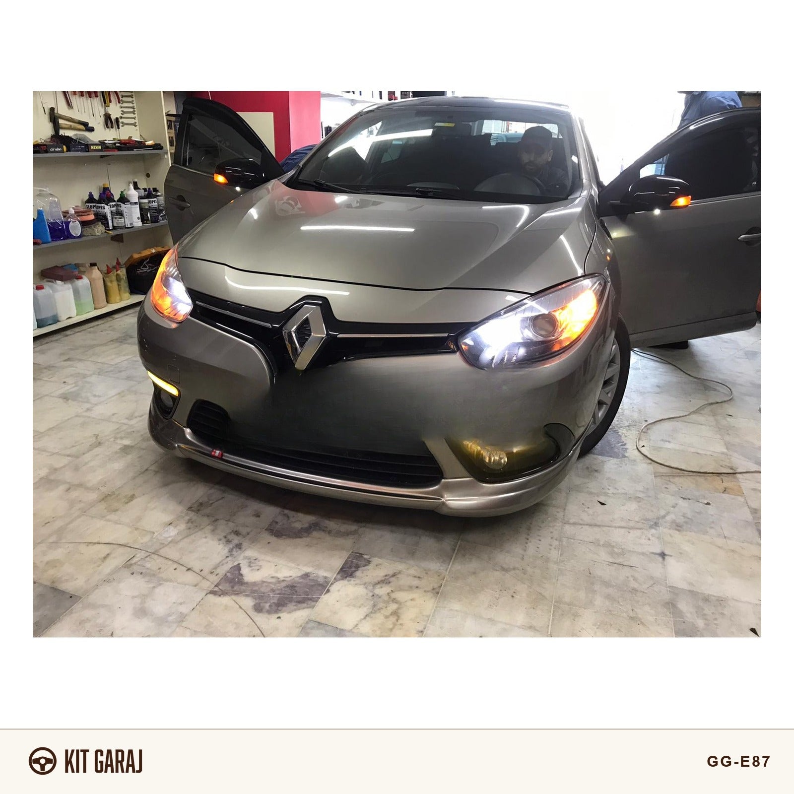 Renault Fluence Makyajlı Ön Ek (Plastik) Boyasız