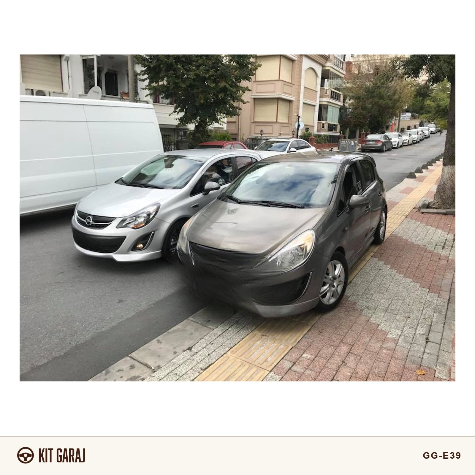 Opel Corsa D Uyumlu Steinmetz Ön Ek Makyajlı Plastik
