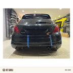 Peugeot 207 Piano Black Arka Ek (Plastik) Boyalı