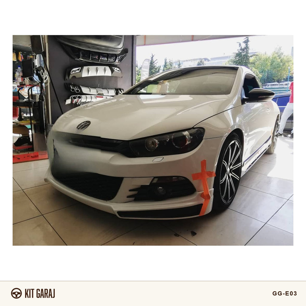 Volkswagen Scirocco Makyajsız Rieger Ön Ek (Plastik) Boyasız