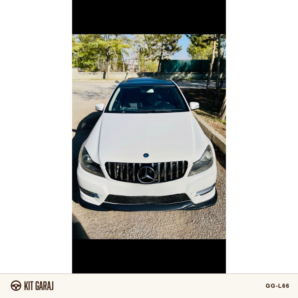 Mercedes-Benz W204 C180 Makyajlı Piano Black Ön Ek (Plastik) Boyalı