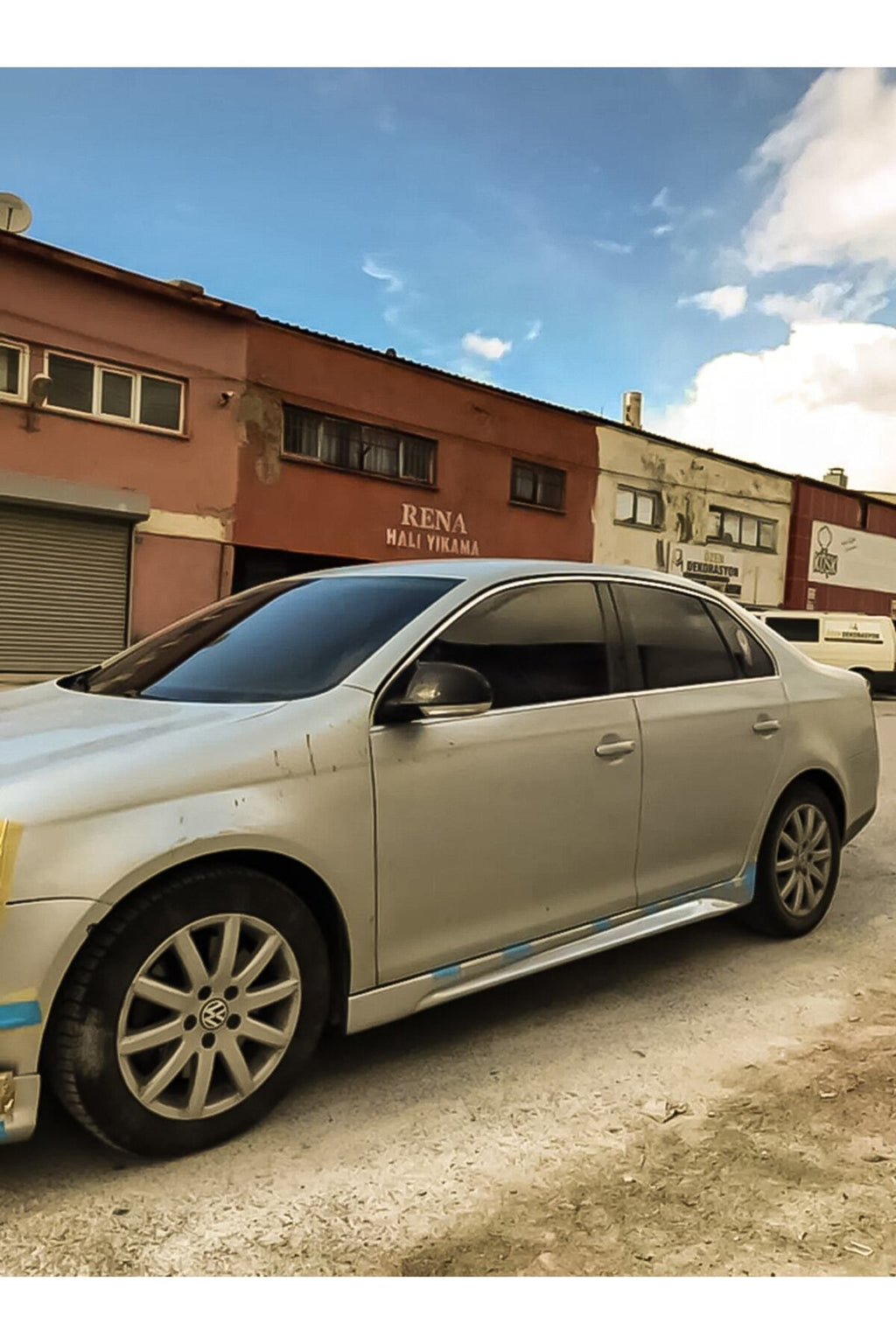 Volkswagen Jetta Mk5 2005-2010 Boyasız Plastik Marşpiyel Takımı 2