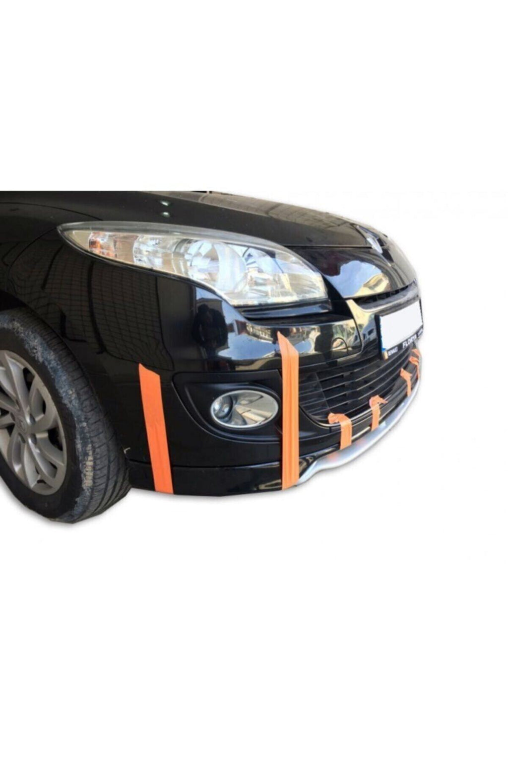 Renault Megane 3 Serisi (2009-2013) Sport Dizayn Ön Tampon Ek + Alt Lipi (plastik) 3