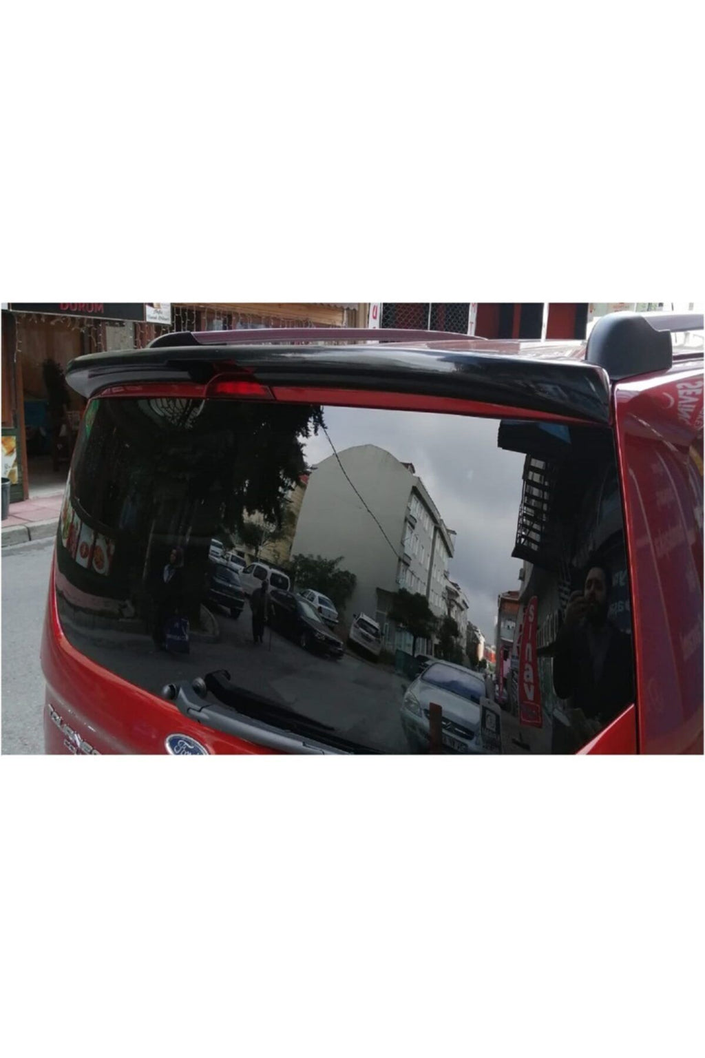 Ford Courier 2014 - 2020 Spoiler - Spoiler Boyalı Parlak Siyah
