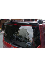 Ford Courier 2014 - 2020 Spoiler - Spoiler Boyalı Parlak Siyah