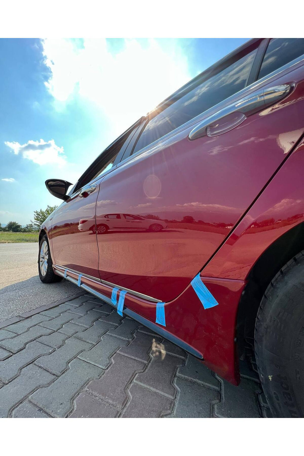 Fiat Egea Çıkıntılı Model Yan Marşiyel (Plastik) 4