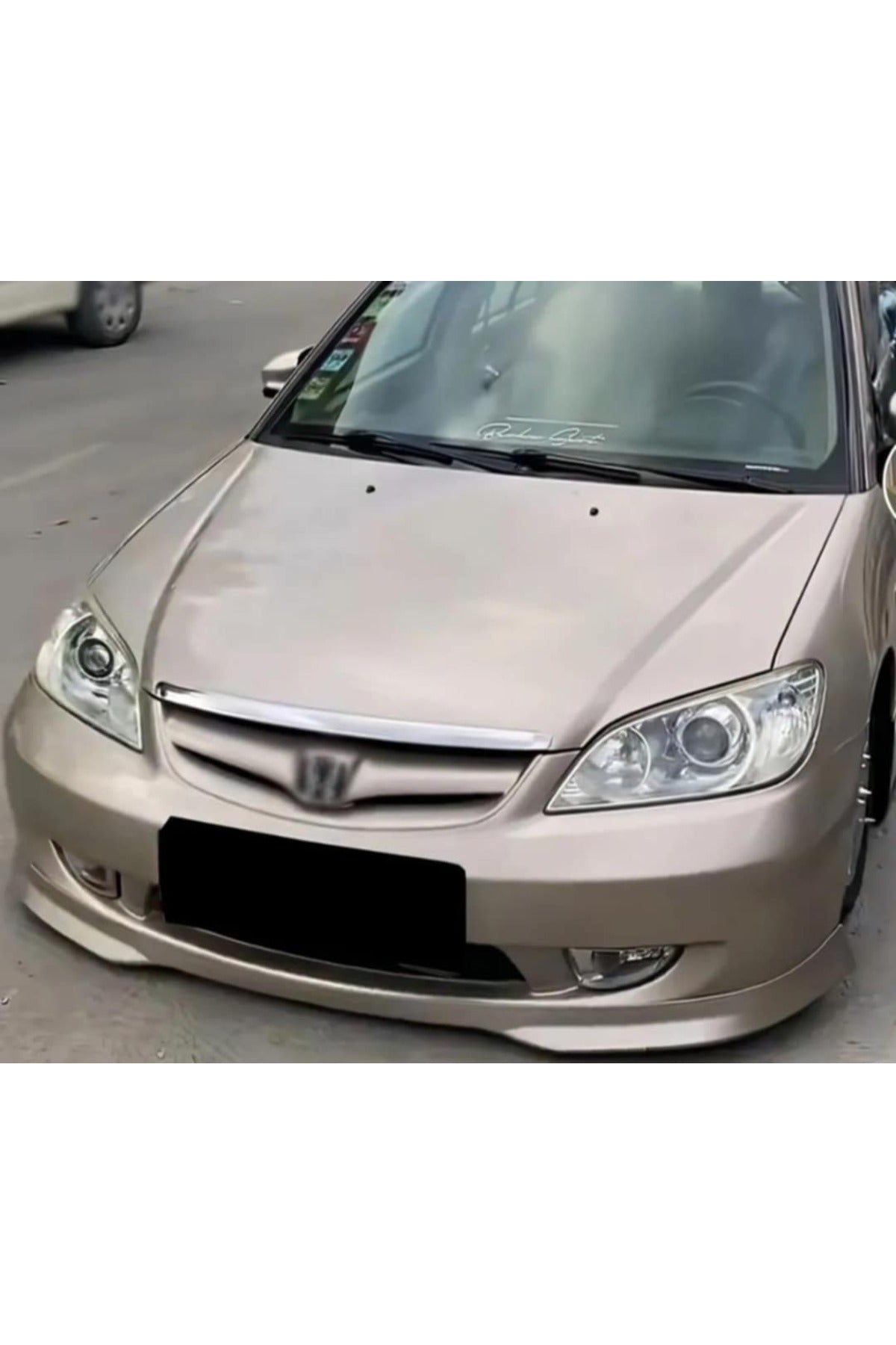 Honda Civic Vtec2 Typer Ön Ek Karlık Mat Siyah Makyajsız Kasa
