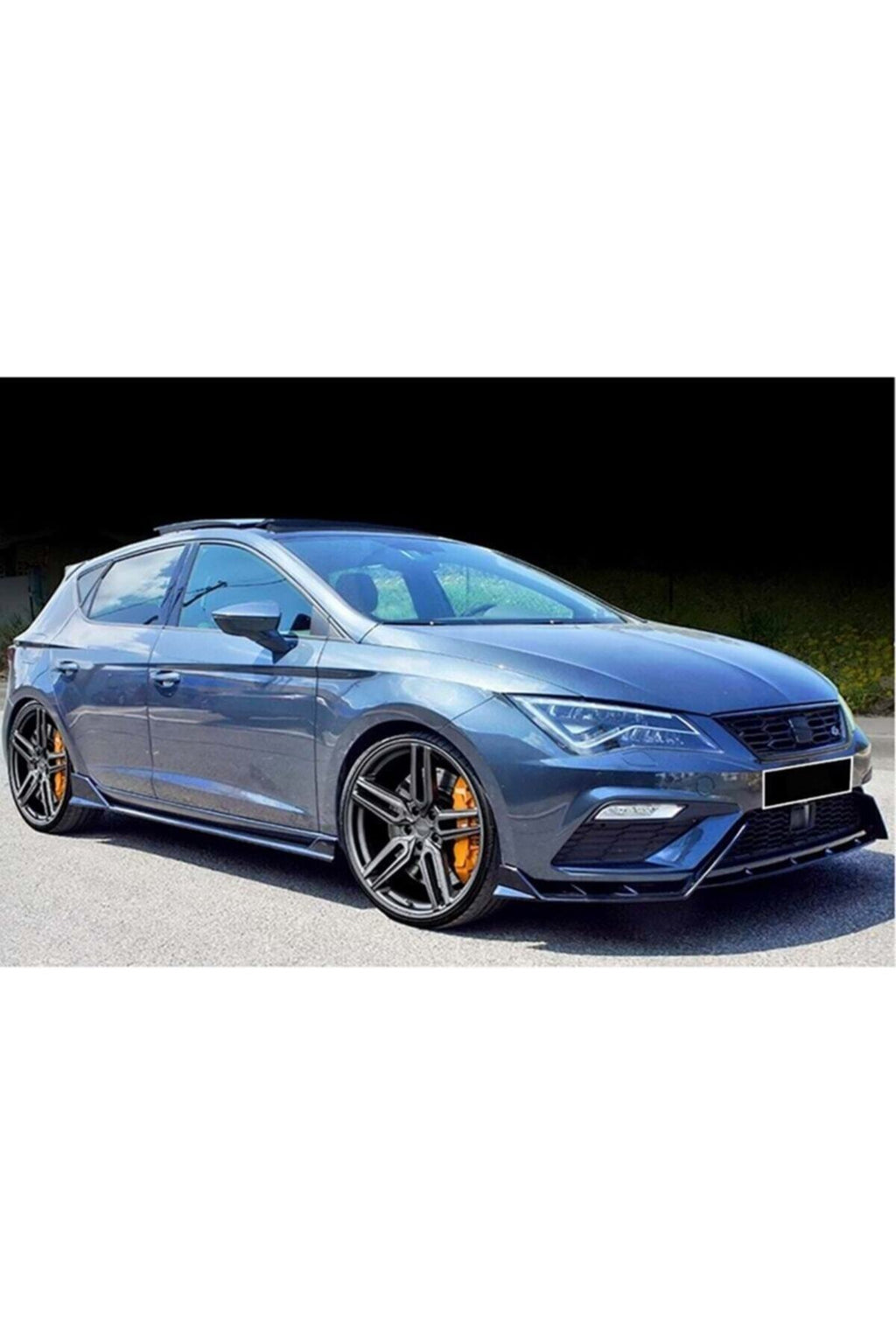 Seat Ibiza Mk5 Lenz Uyumlu Race Cup Ön Lip Plastik Boyasız 2017+ 2