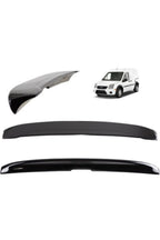 FORD TOURNEO CONNECT 2002-2014 UYUMLU PARLAK SİYAH SPOİLER PLASTİK