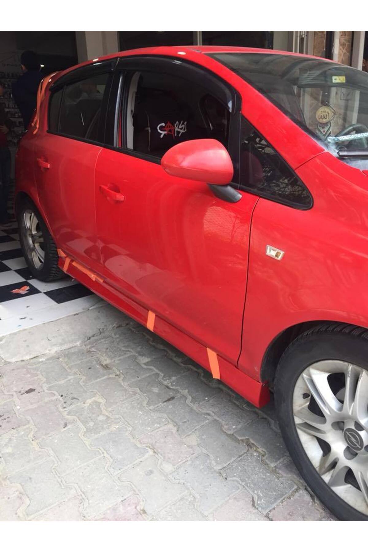 Opel Corsa D Makyajsız Body Kit Seti Plastik uyumlu 4