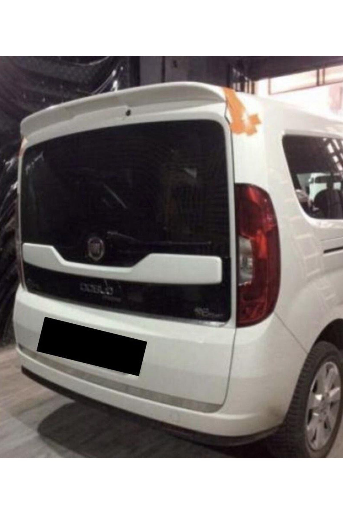 Fiat Doblo 2011-2023 249 BEYAZ BOYALI Spoiler 4