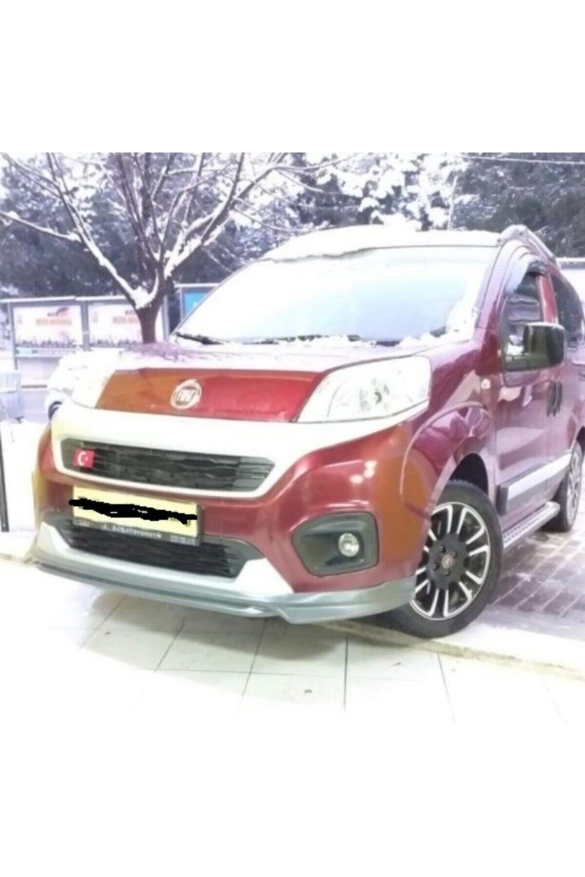Fiat Fiorino Ön Ek Plastik Boyasız Mat Siyah 2017-2018-2019-2020-2021 Model Uyumlu 4