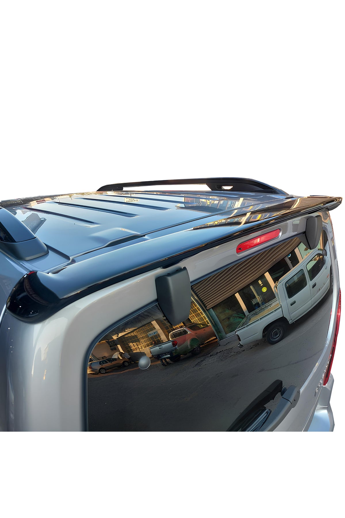 Peugeot Rifter Bagaj Üstü Spoiler parlak siyah boyalı 2019-2026