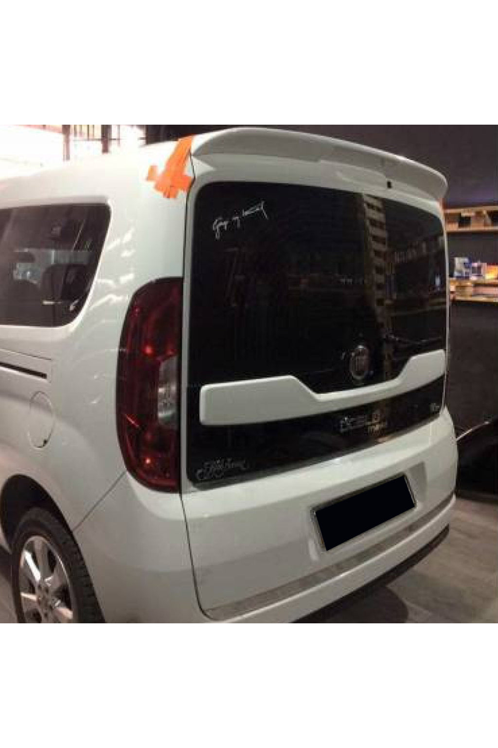 Fiat Doblo 2011-2023 249 BEYAZ BOYALI Spoiler 3