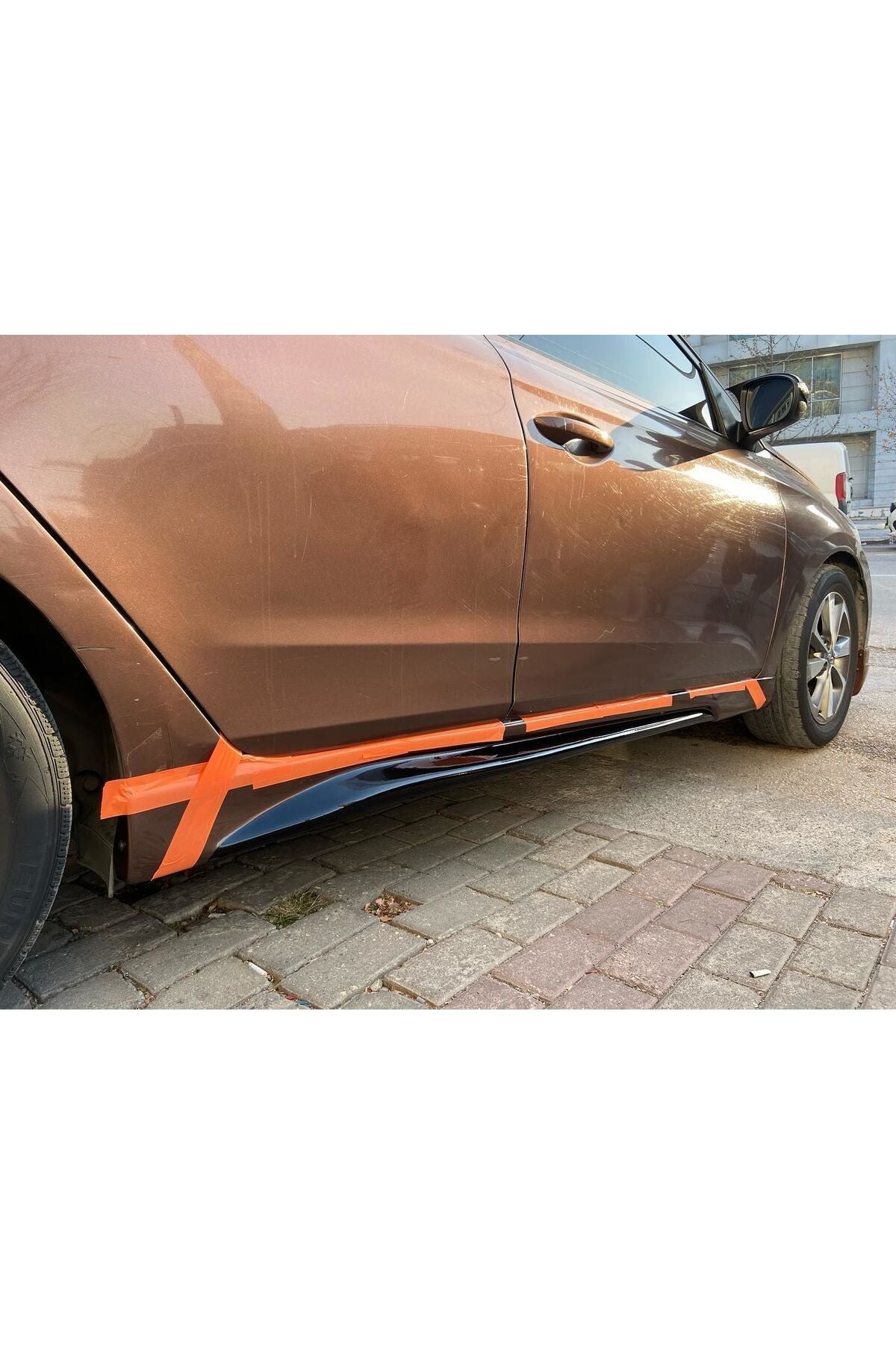 Hyundai I20 Custom Yan Marşpiyel (Çift) (Plastik) 3