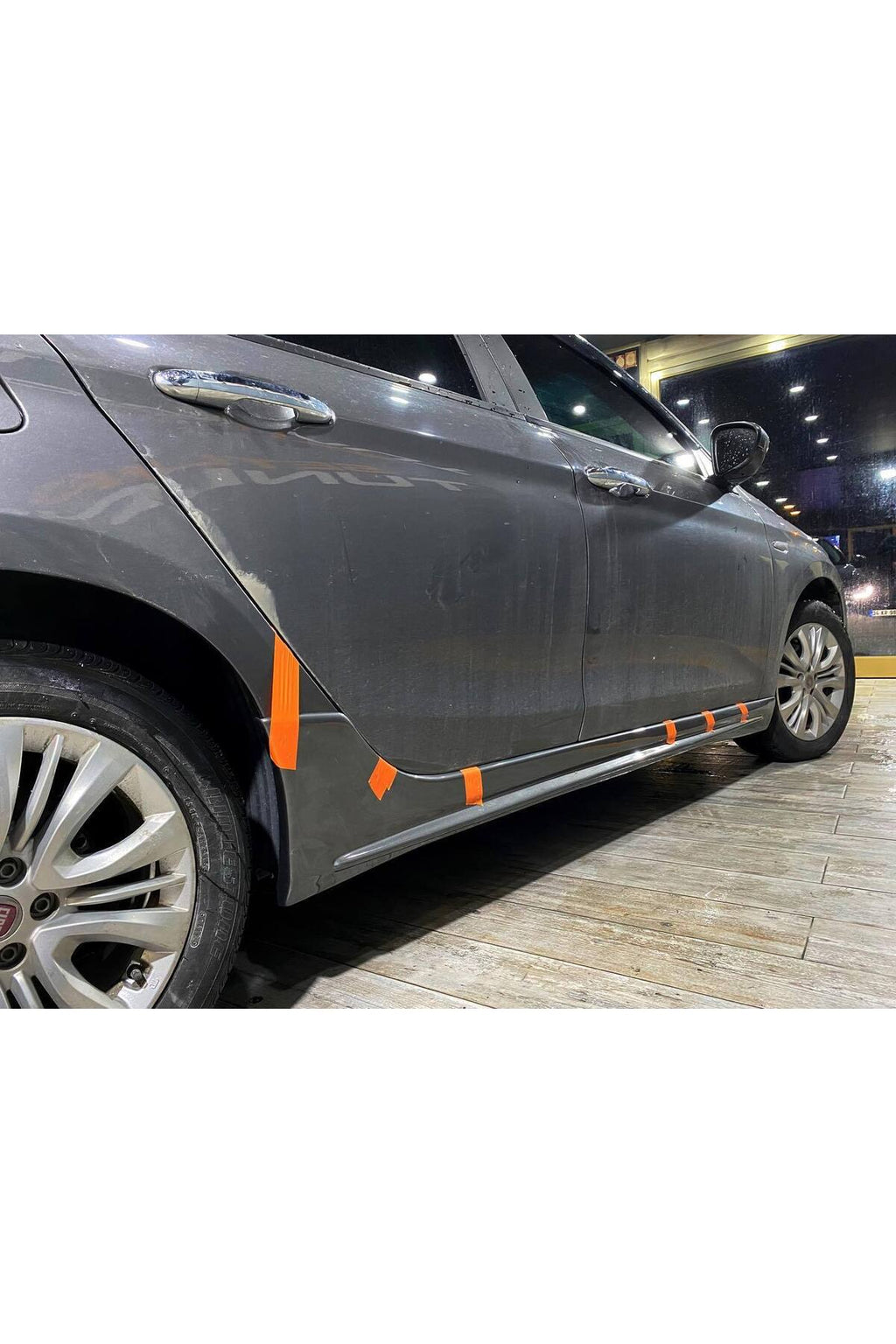 Fiat Egea Çıkıntılı Model Yan Marşiyel (Plastik)