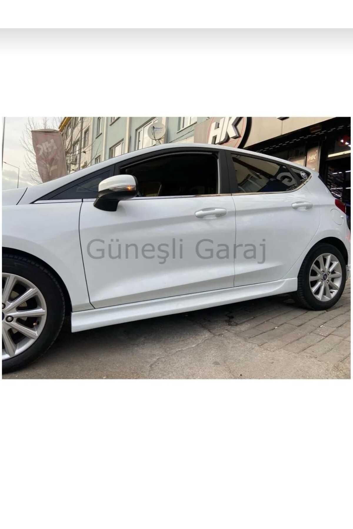 Ford Fiesta 2018+ Body Kit Seti Plastik Boyasız 2