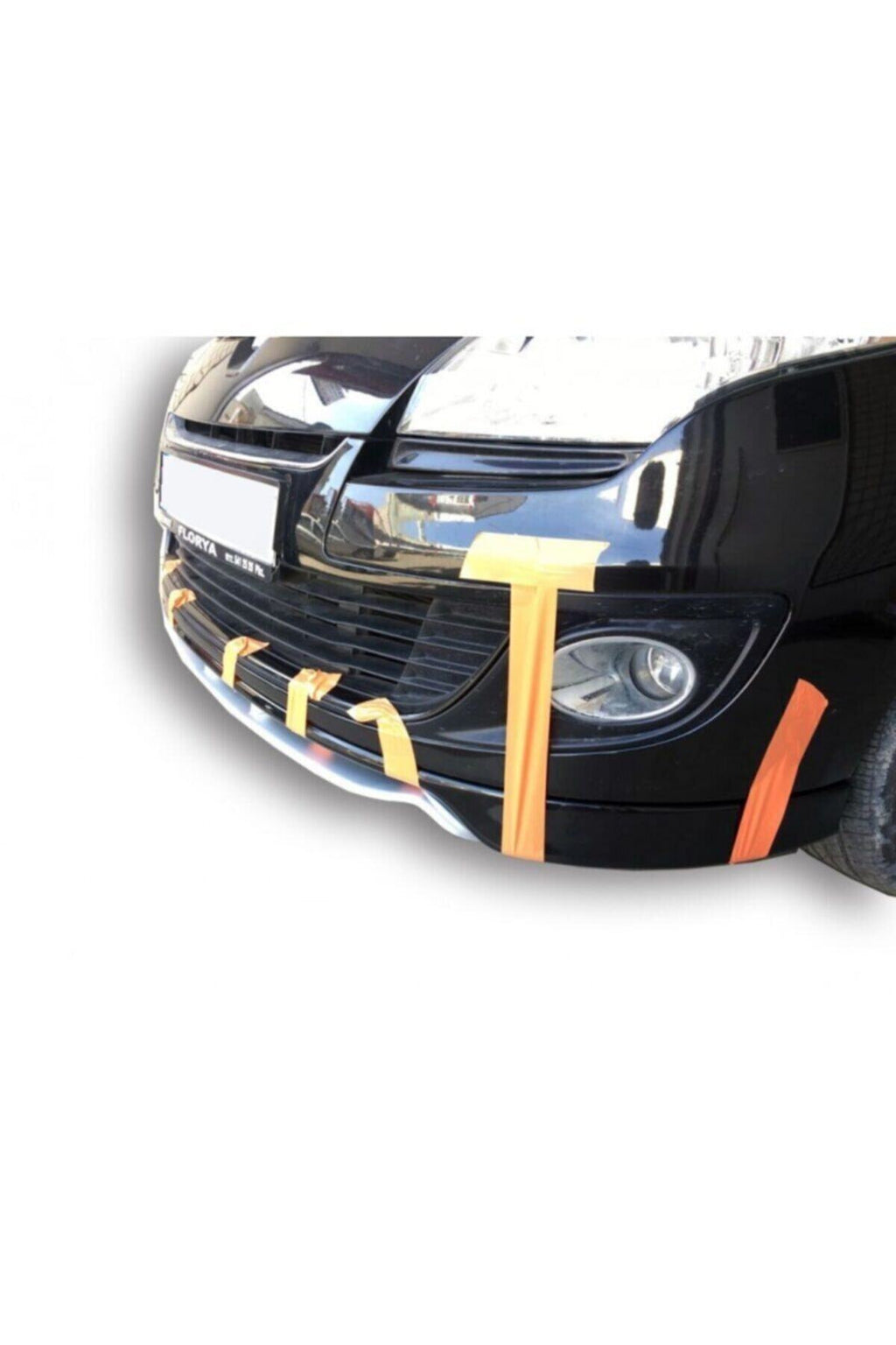 Renault Megane 3 Serisi (2009-2013) Sport Dizayn Ön Tampon Ek + Alt Lipi (plastik)