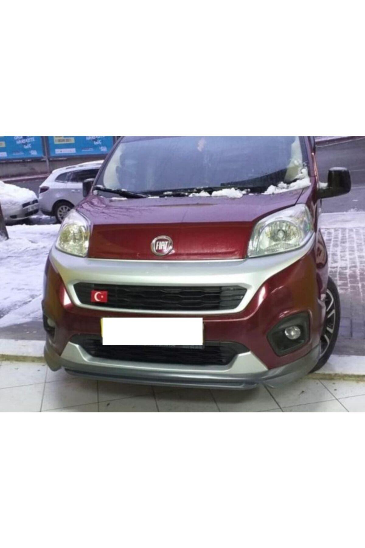 Fiat Fiorino Ön Ek Plastik Boyasız Mat Siyah 2017-2018-2019-2020-2021 Model Uyumlu 3