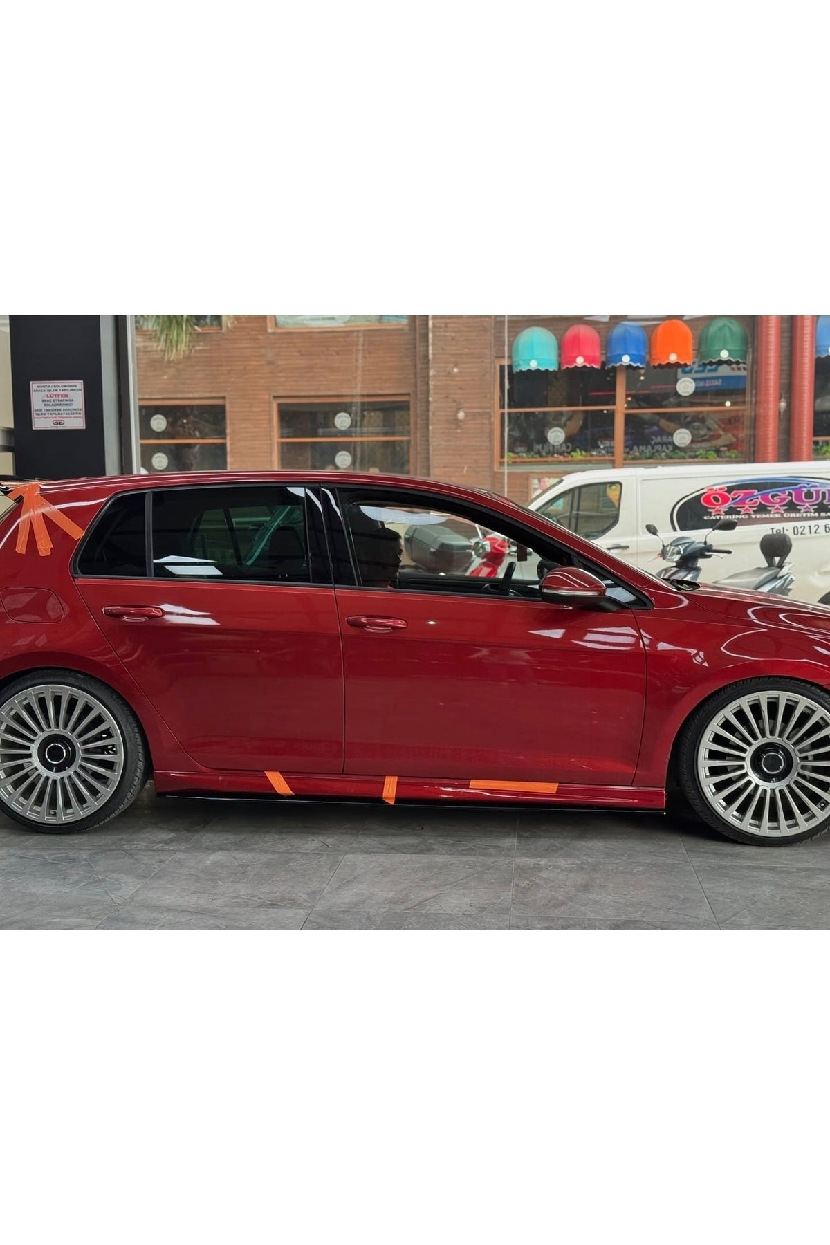 Volkswagen Golf 7 Uyumlu Body Kit Seti Plastik 5
