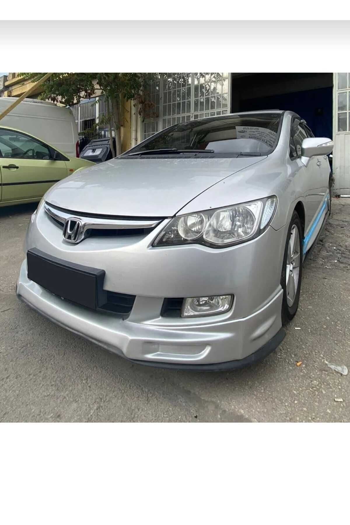 Honda Civic Fd6 Makyajsız Kasa Için Uyumlu Makyajlı Ön Ek 2006 2007 2008 2009