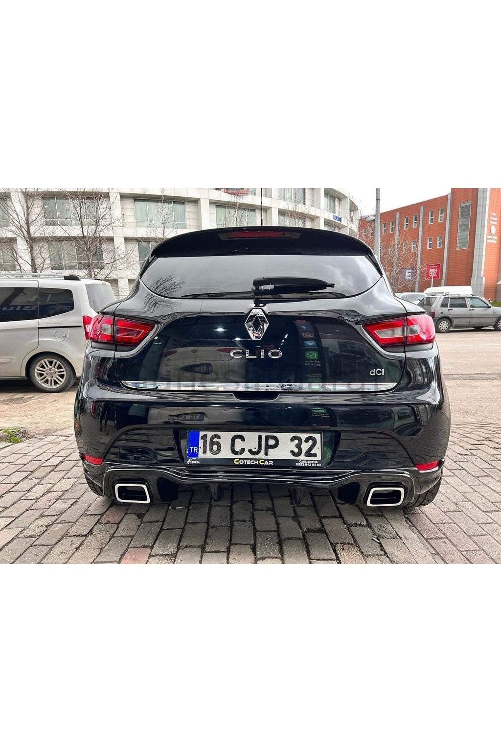 Renault Clio 4 Makyajsız Body Kit Seti Plastik Uyumlu 5