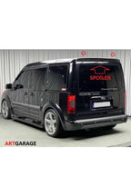 FORD TOURNEO CONNECT 2002-2014 UYUMLU PARLAK SİYAH SPOİLER PLASTİK 2