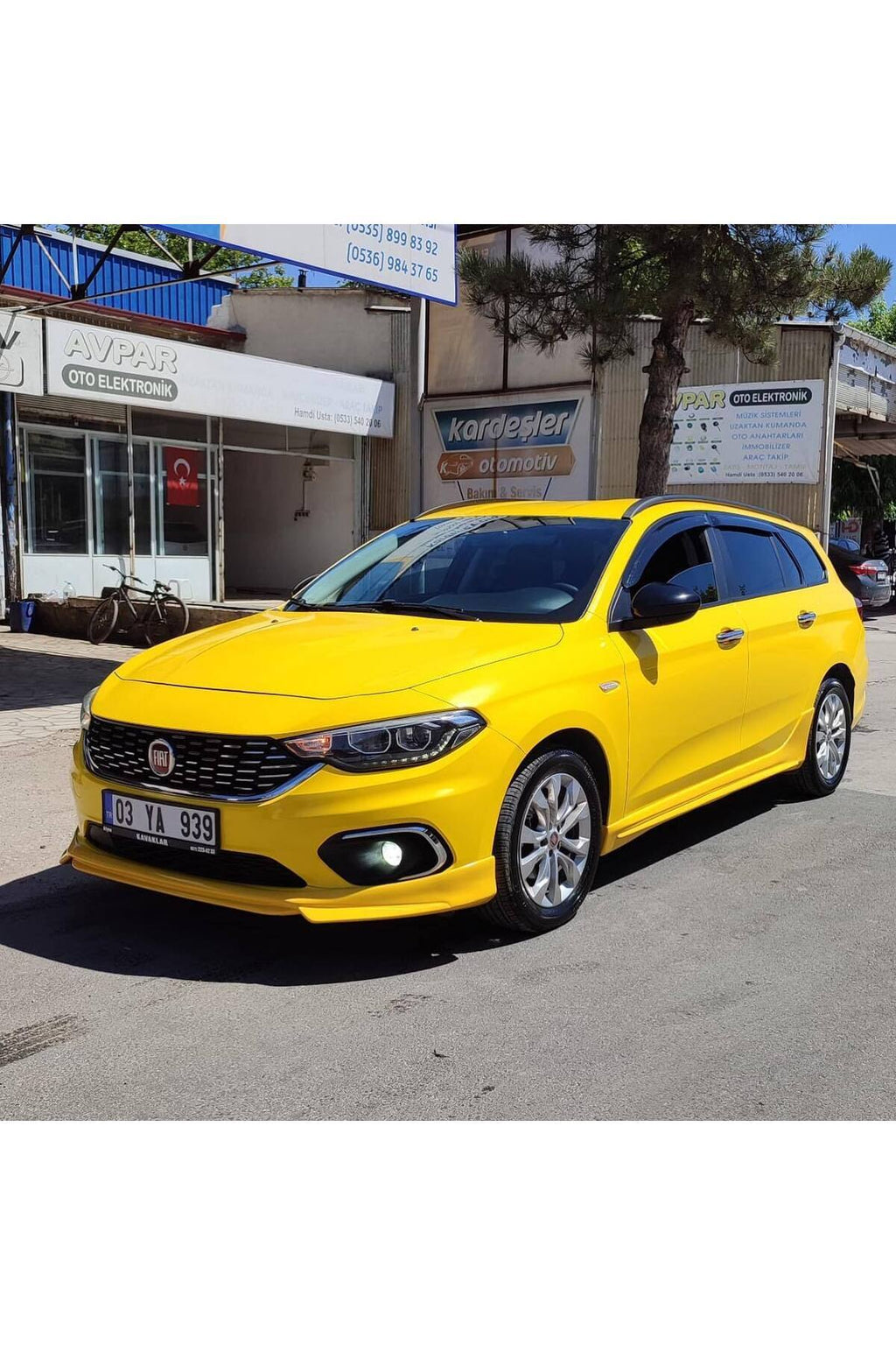 Fiat Egea Çıkıntılı Model Yan Marşiyel (Plastik) 3