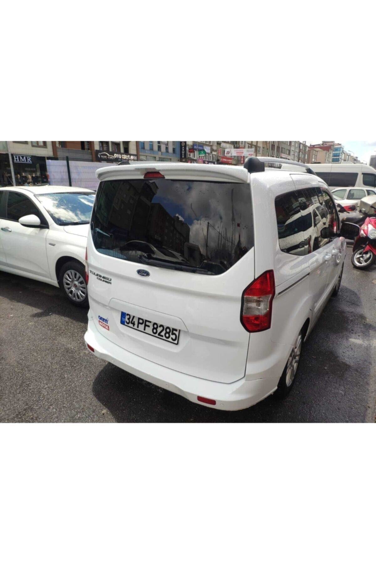 Courier Spoiler Beyaz Boyalı Bagaj Spoileri