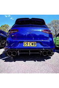 Volkswagen Golf 7 R Arka Tampon Splitteri Mat Siyah Uyumlu
