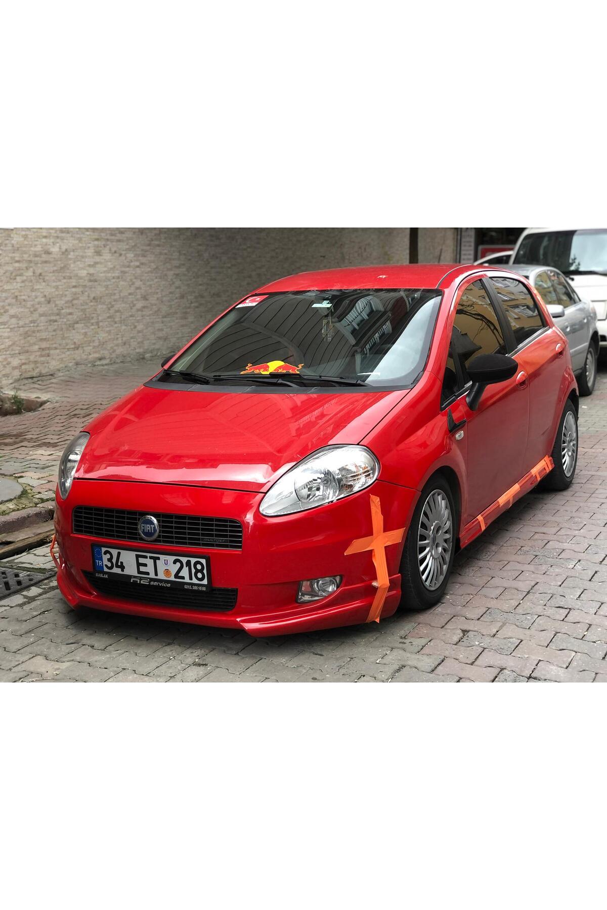 Fiat Punto Grande Boyasız Plastik Rieger Ön Ek