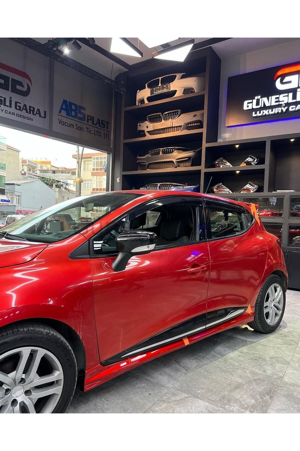 Renault Clio 4 Makyajsız Body Kit Seti Plastik Uyumlu 3