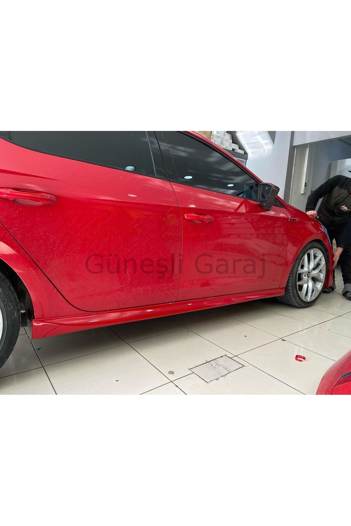 Seat Leon Mk3 2013-2020 Aero Marşpiyel (Çift) (Plastik)