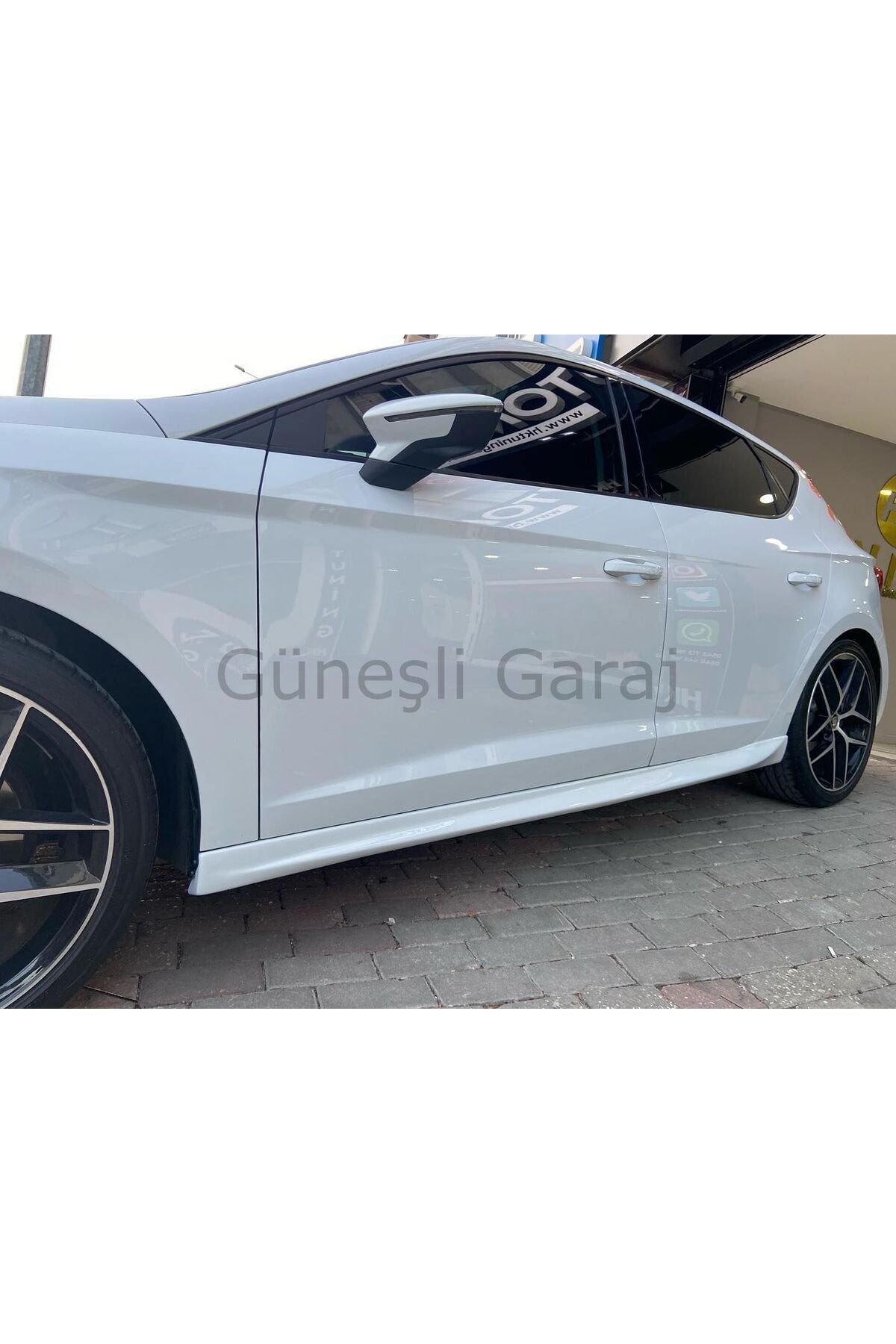 Seat Leon Mk3 2013-2020 Aero Marşpiyel (Çift) (Plastik)