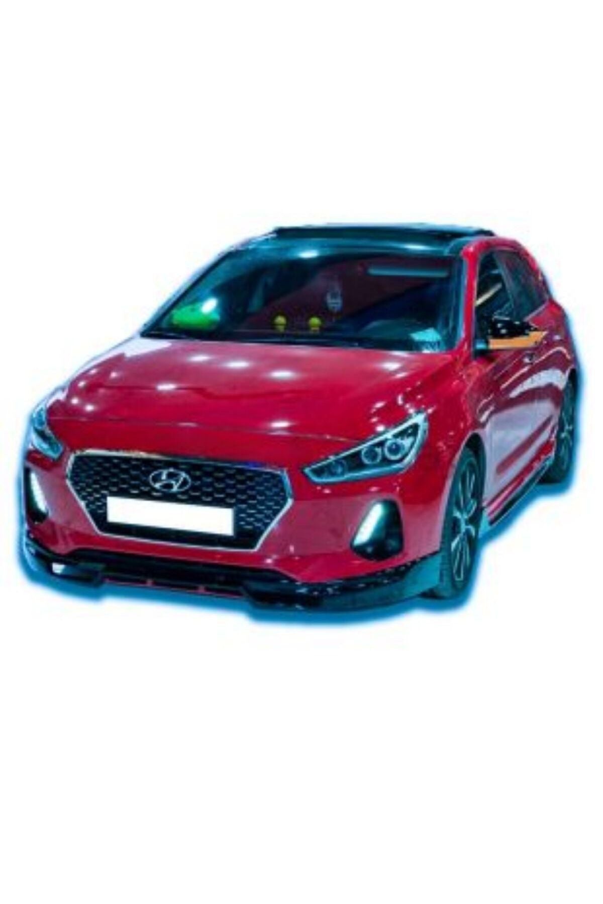 Hyundai İ30 Uyumlu Makyajlı 2017+ Body Kit Seti Plastik 3