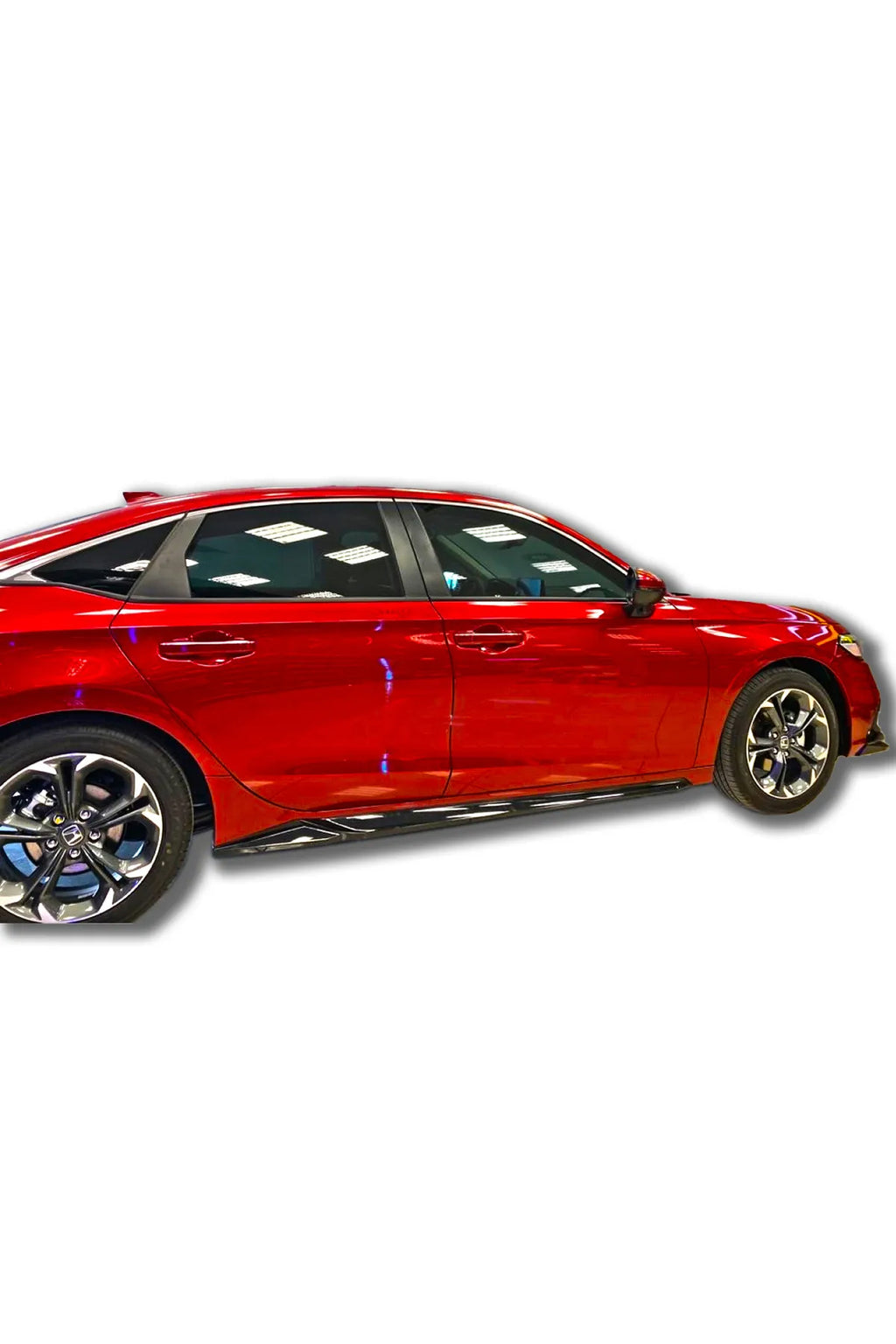Honda Civic FE Yan Marşpiyel Seti V2 Plastik 2 Adet Mat Siyah 3