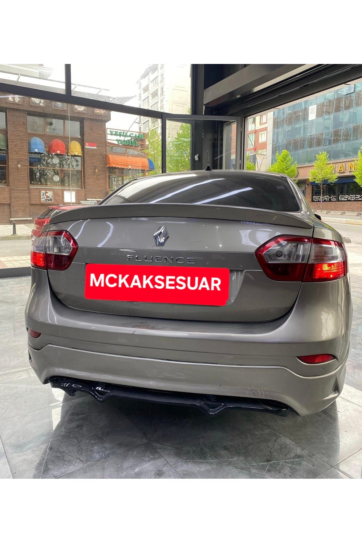 Renault Fluence Makyajlı Body Kit Seti uyumlu Plastik 4