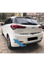 Hyundai i20 2015-2017 Uyumlu Parlak Siyah Plastik Egzoz Görünümlü Difüzör 3