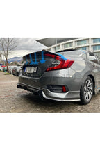 Honda Civic Fc5 2019-2021 Makyajlı Kasa Uyumlu Mugen Body Kit Seti Boyasız Plastik
