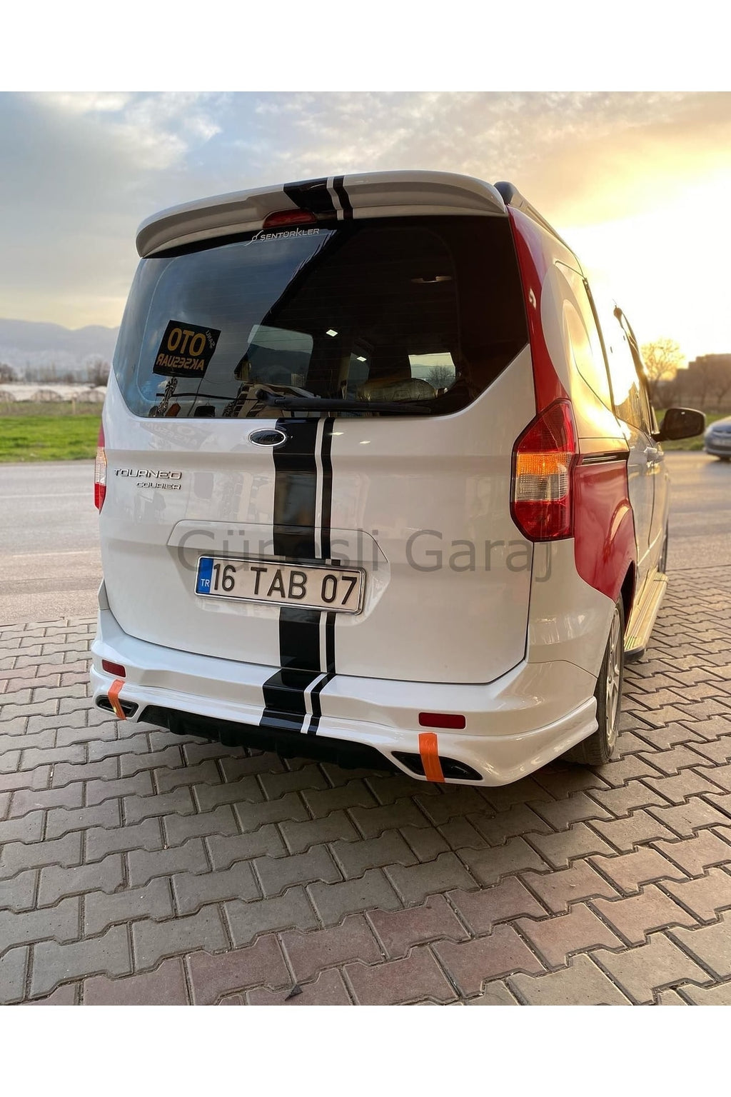 Ford Courier Makyajlı Body Kit Seti Plastik